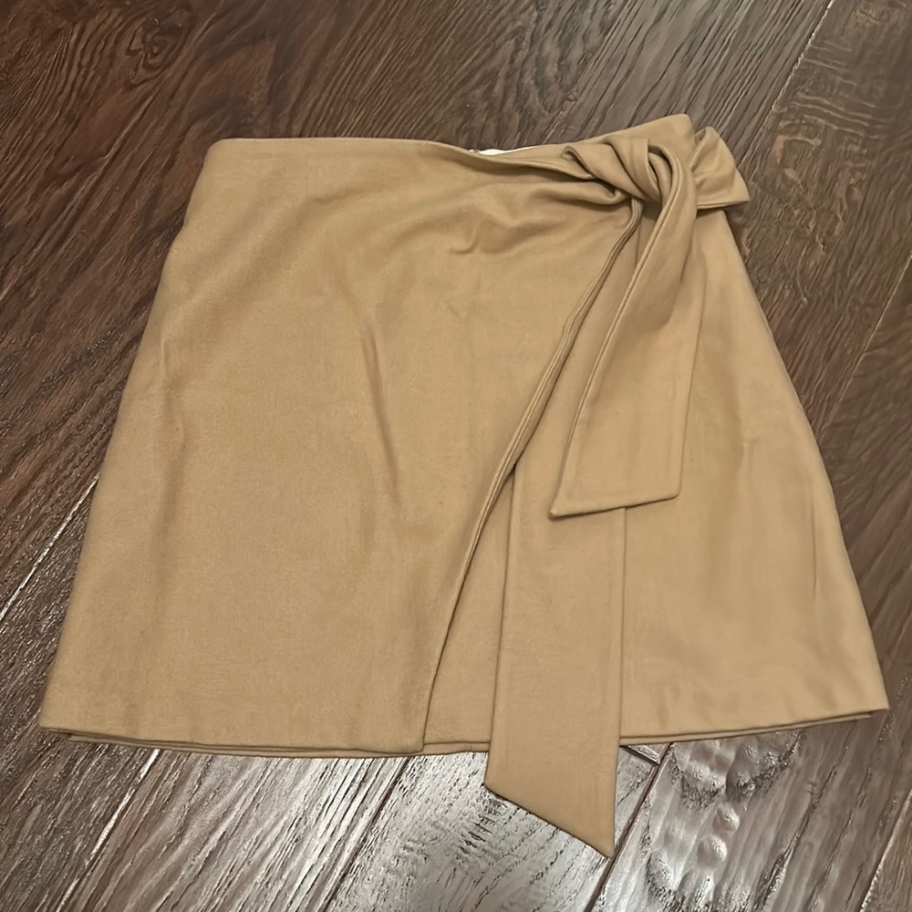 Wilfred front wrap skirt